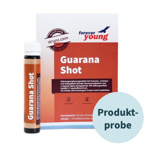 forever young Guarana Shot Produktprobe