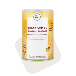 for you clear whey protein isolate