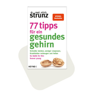 Dr. Strunz Buch - 77 Tipps für ein gesundes Gehirn