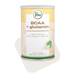 BCAA Pulver mit Apfel-Geschmack