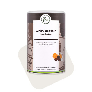 for you whey protein isolate - Kaffee-Karamell