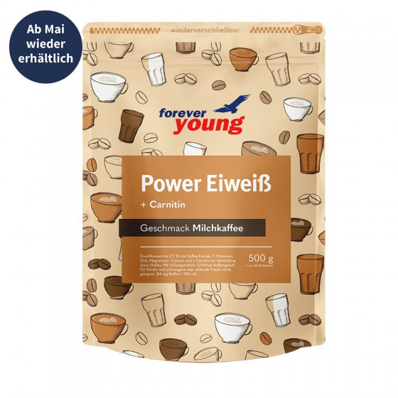 Power Eiweiß Nachfüllbeutel Milchkaffee