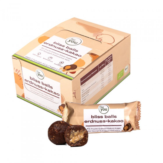 for you bliss balls erdnuss kakao - Tray