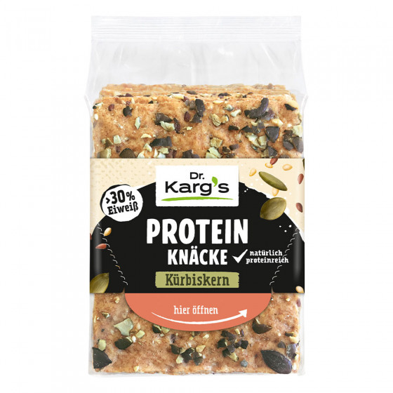Protein Knäcke Kürbiskern