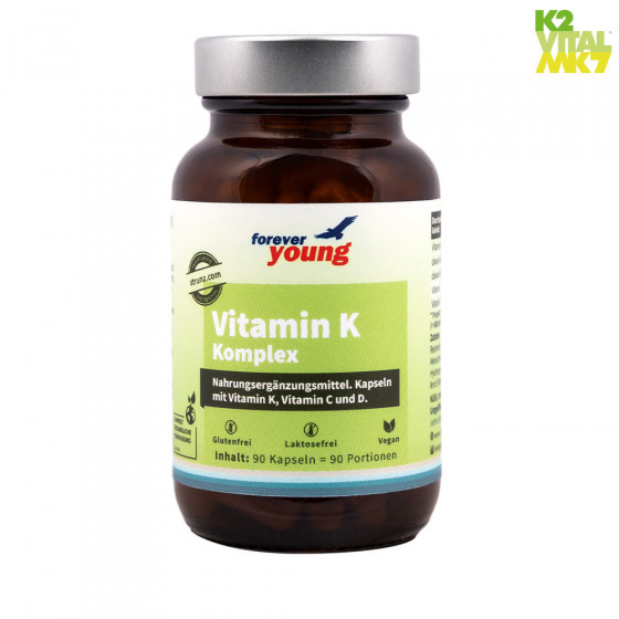 Vitamin K1 und K2 Kapseln Komplex