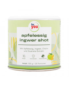 for you apfelessig ingwer shot - Pulver