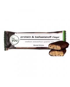 for you protein & ballaststoff riegel - Mandel-Schoko
