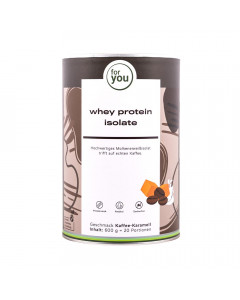 for you whey protein isolate - Kaffee-Karamell