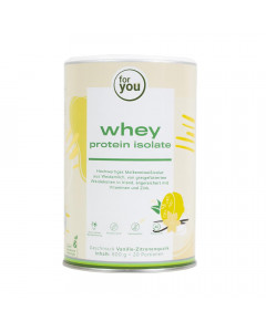 for you whey protein isolate Vanille-Zitronenquark