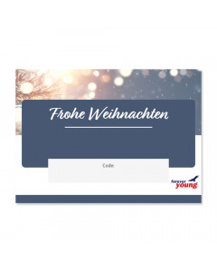 Weihnachten-Geschenkgutschein Strunz Motiv 3