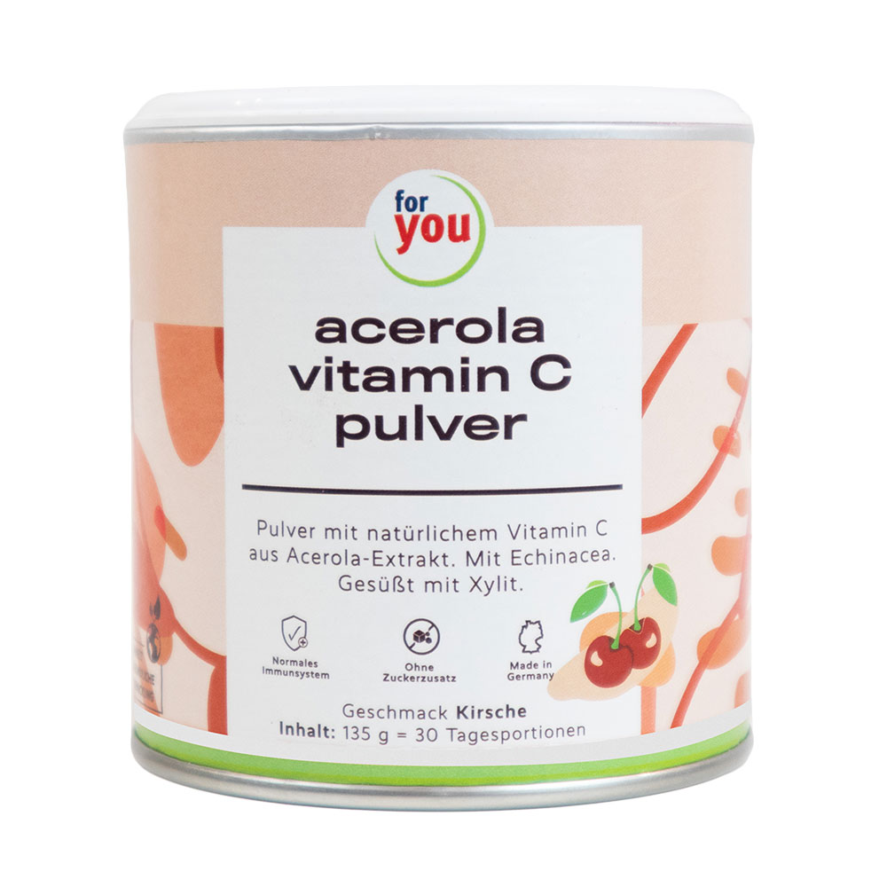 for you acerola vitamin c pulver