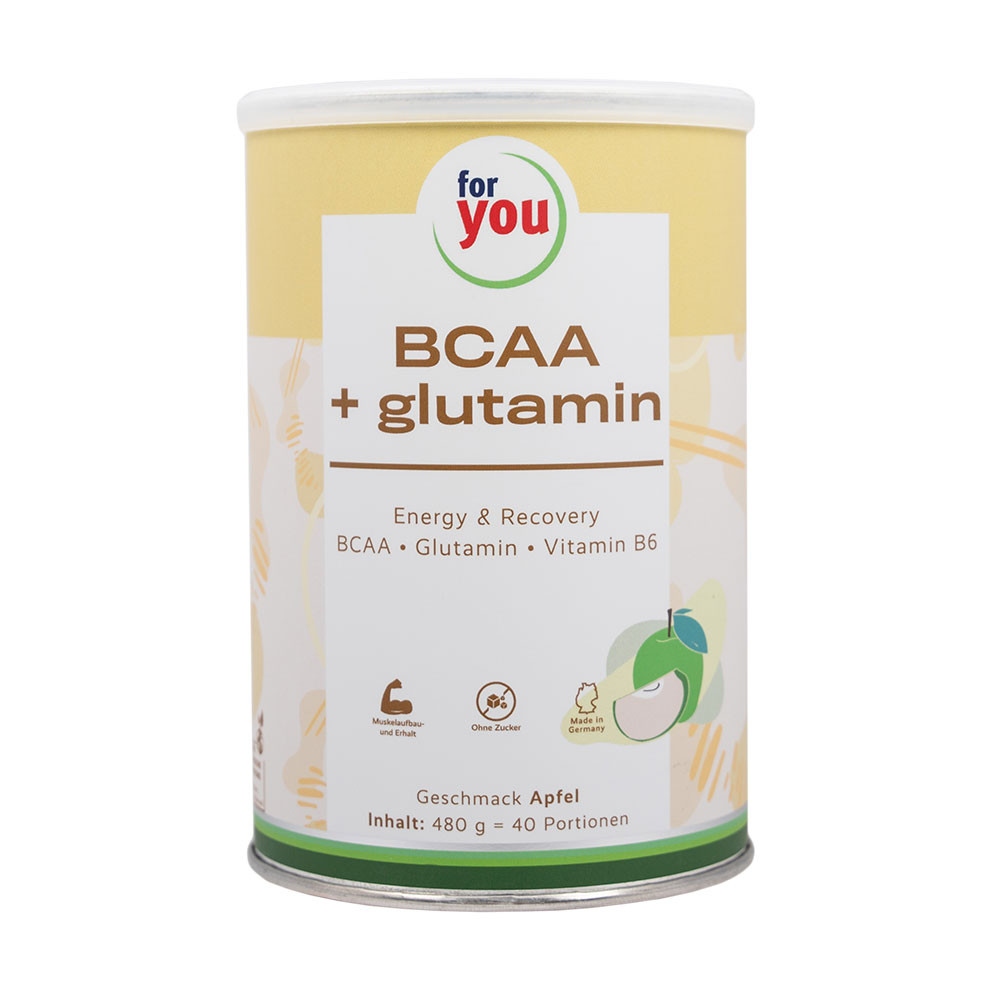 for you BCAA + glutamin Energy & Recovery – Apfel
