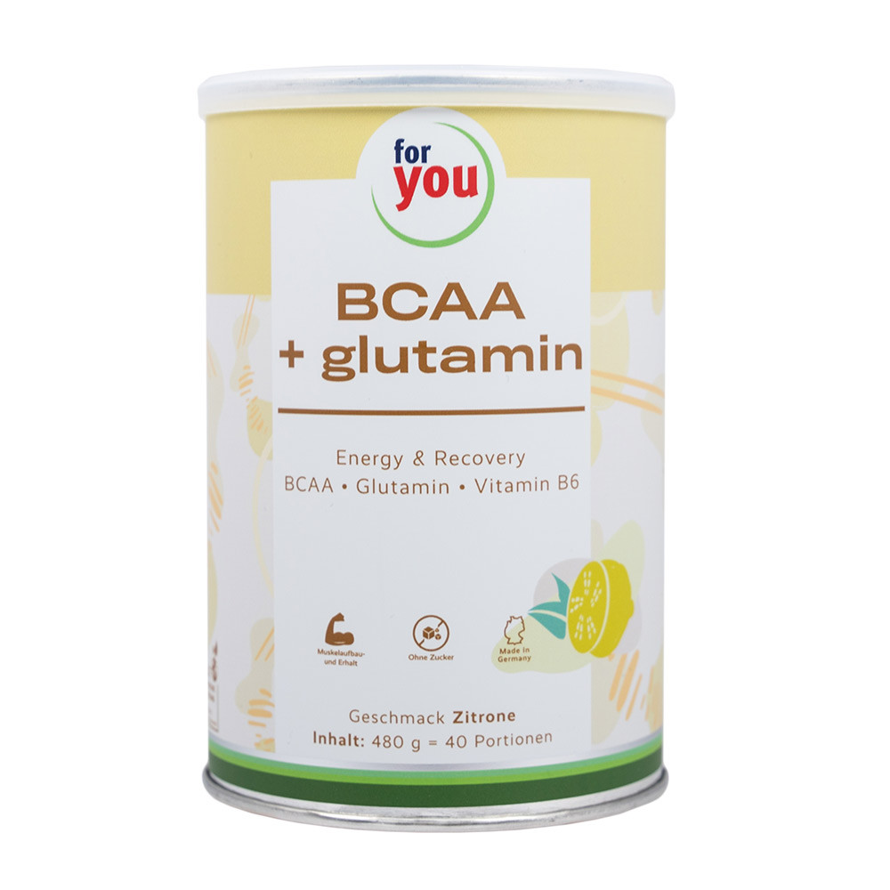 for you BCAA + Glutamin Energy & Recovery – Zitrone