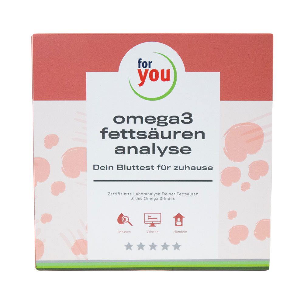 for you omega 3 fettsäurenanalyse – Bluttest für zuhause
