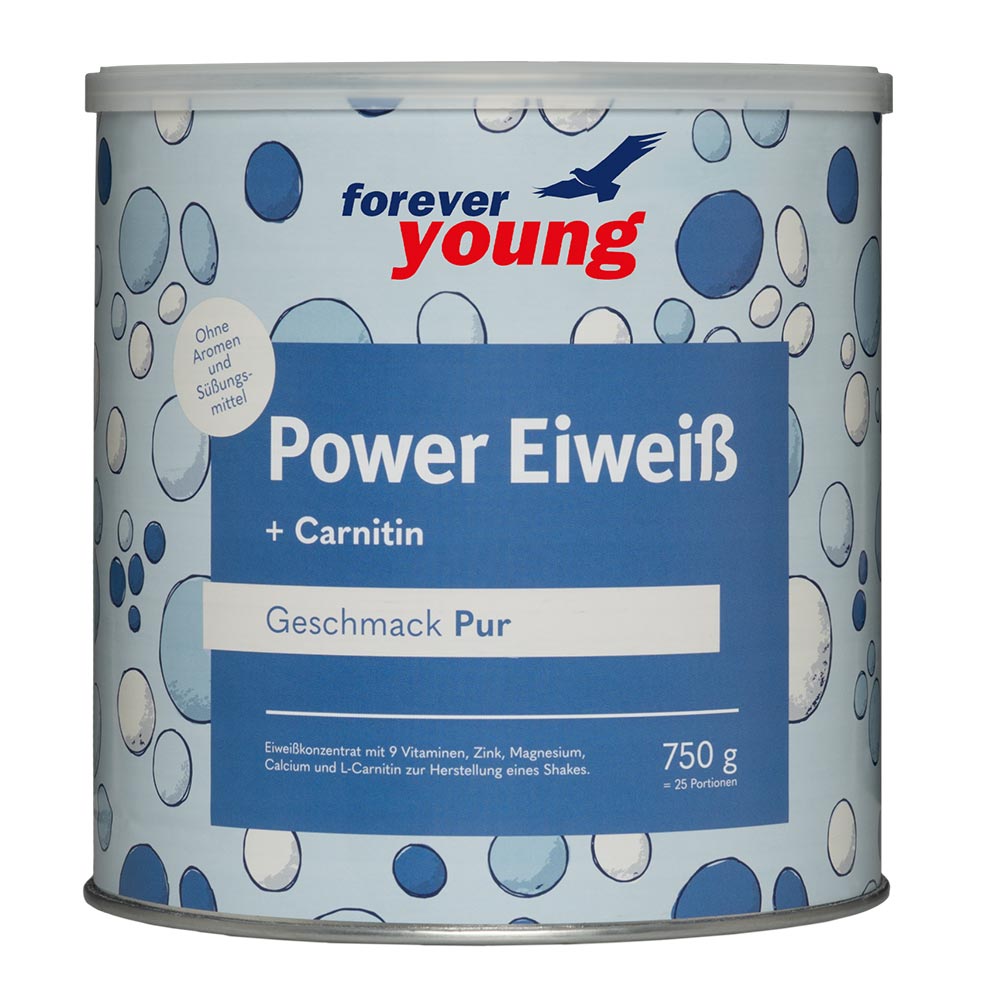 forever young Power Eiweiß Dose Pur