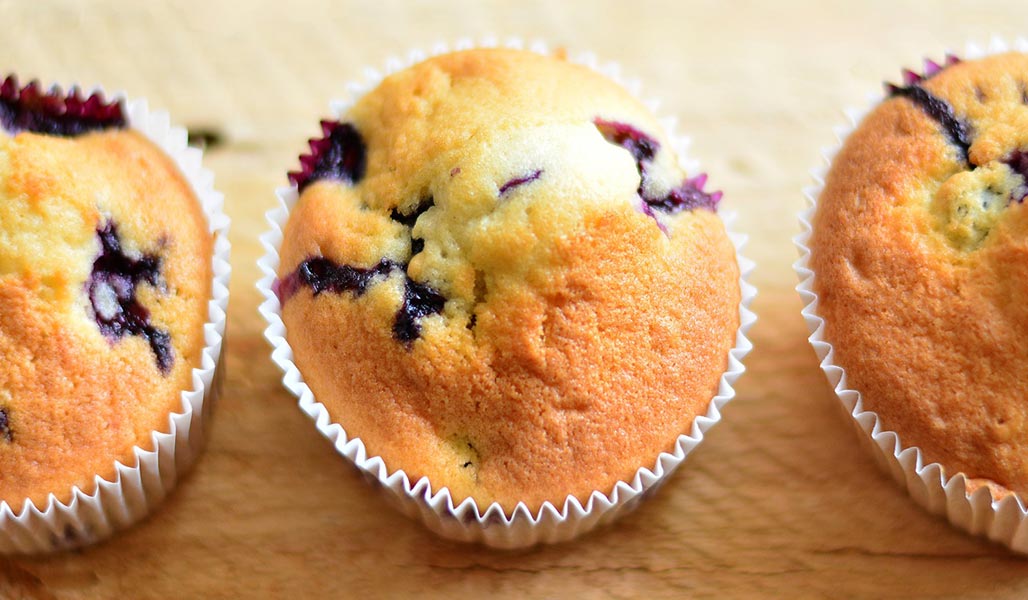 Beeren-Vanille-Muffins