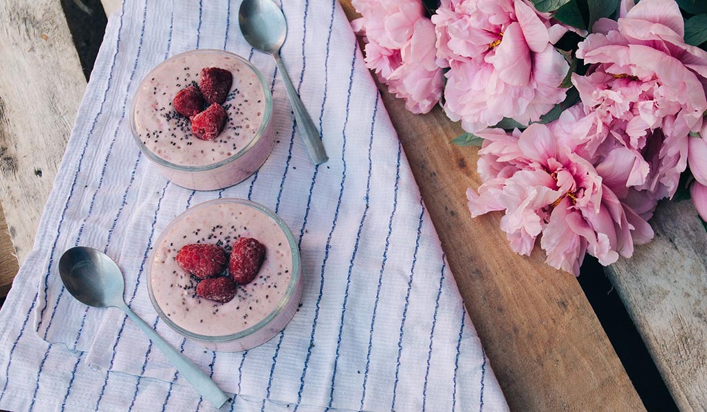 Frozen Beeren-Joghurt-Eis