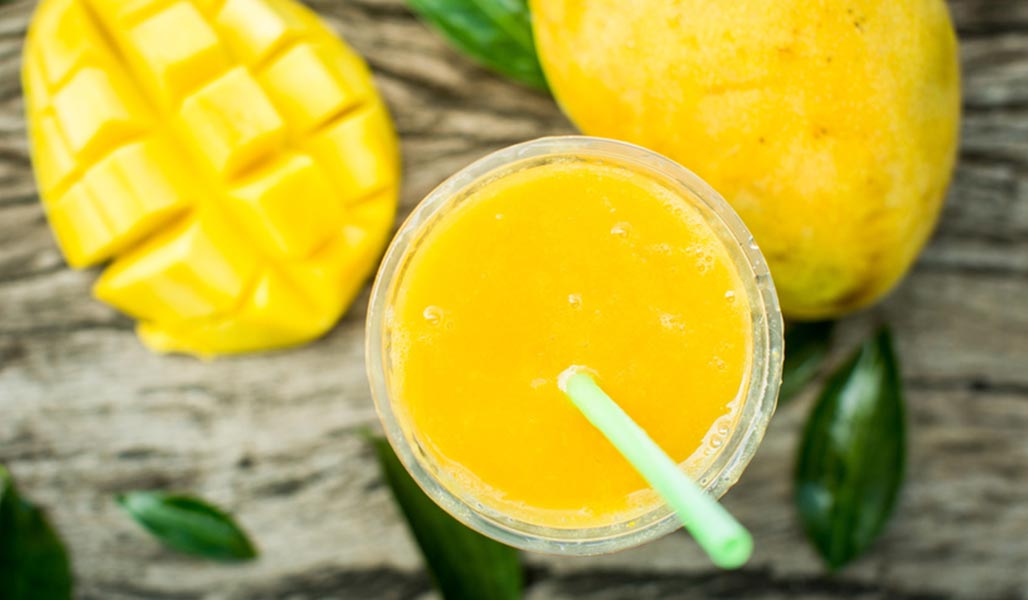 Gelber Smoothie Mango – Ingwer