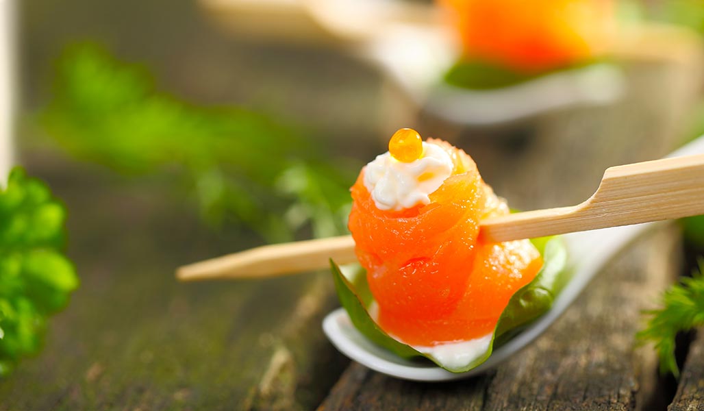 Lachs-Sushi