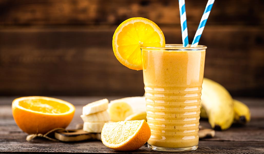 Orange-Ingwer-Drink