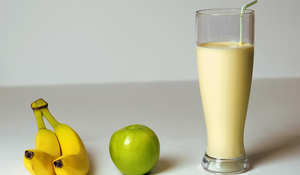 Kirsch-Buttermilch-Drink