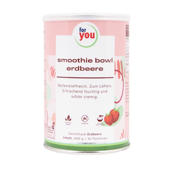 erdbeer smoothie bowl