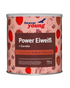 Strunz Power Eiweiß Erdbeer-Rhabarber